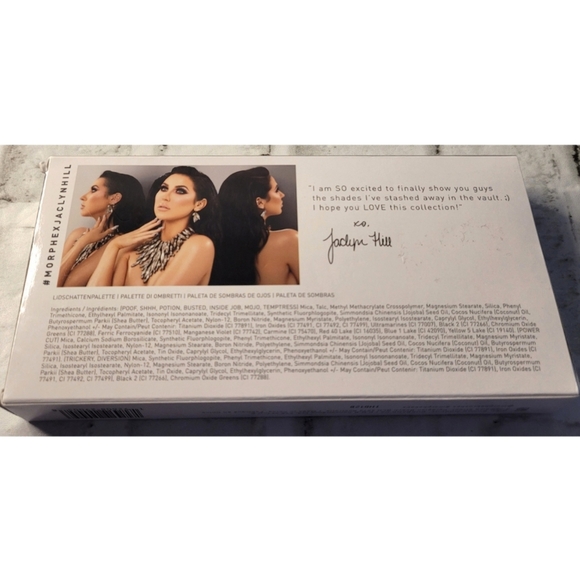 Morphe X Jaclyn Hill Dark Magic Eyeshadow Palette 10 Beautiful Shades - Picture 5 of 7